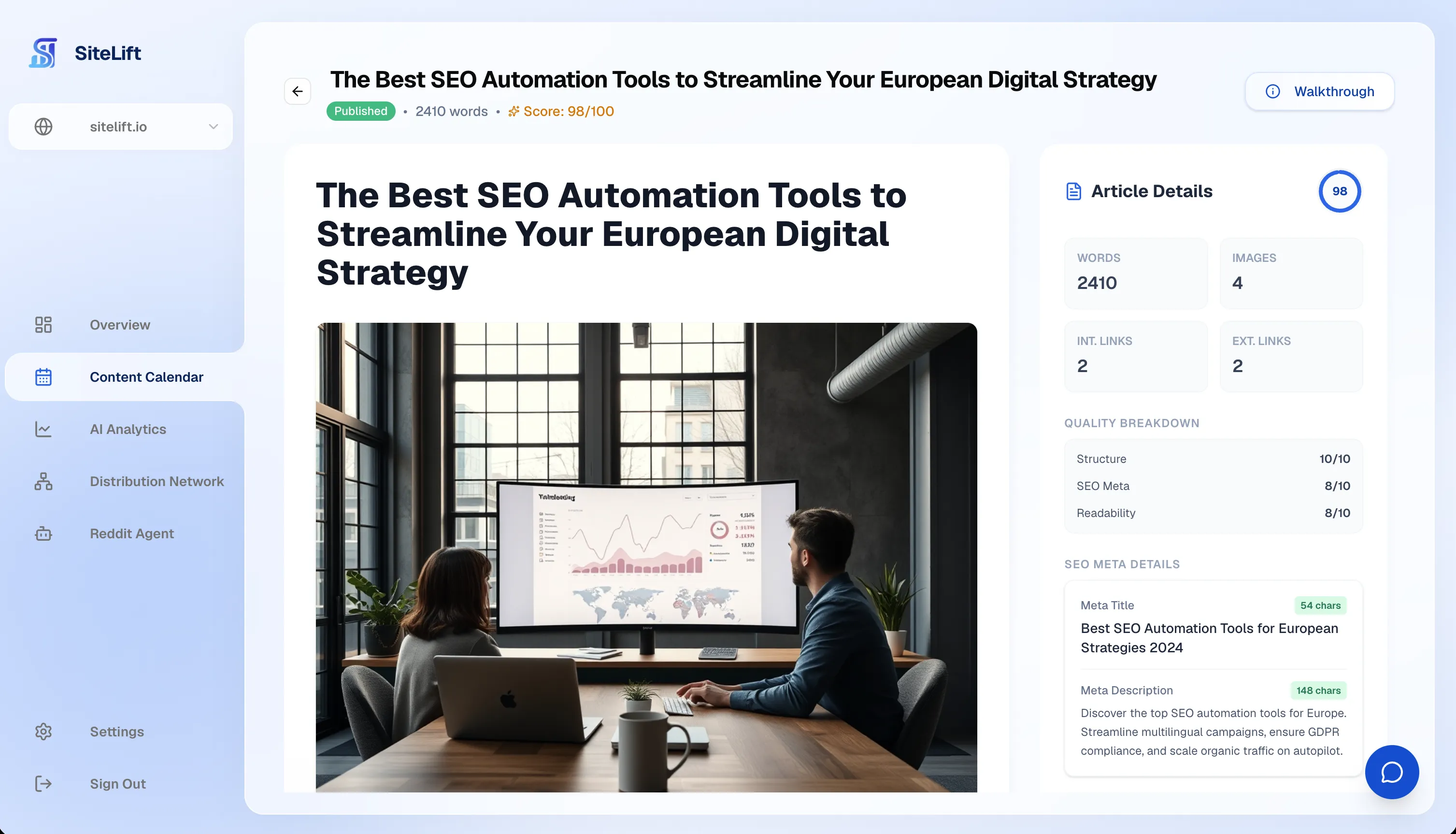 SiteLift Article